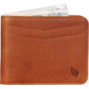 Çok Bölümlü Mıknatıslı Hakiki Deri Cüzdan