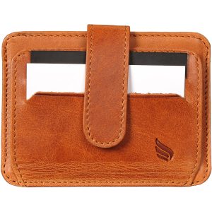 Minimalist Hakiki Deri Kartlık Cüzdan